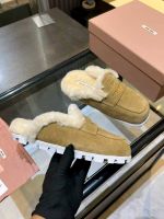 Мюли MIU MIU с мехом Premium
