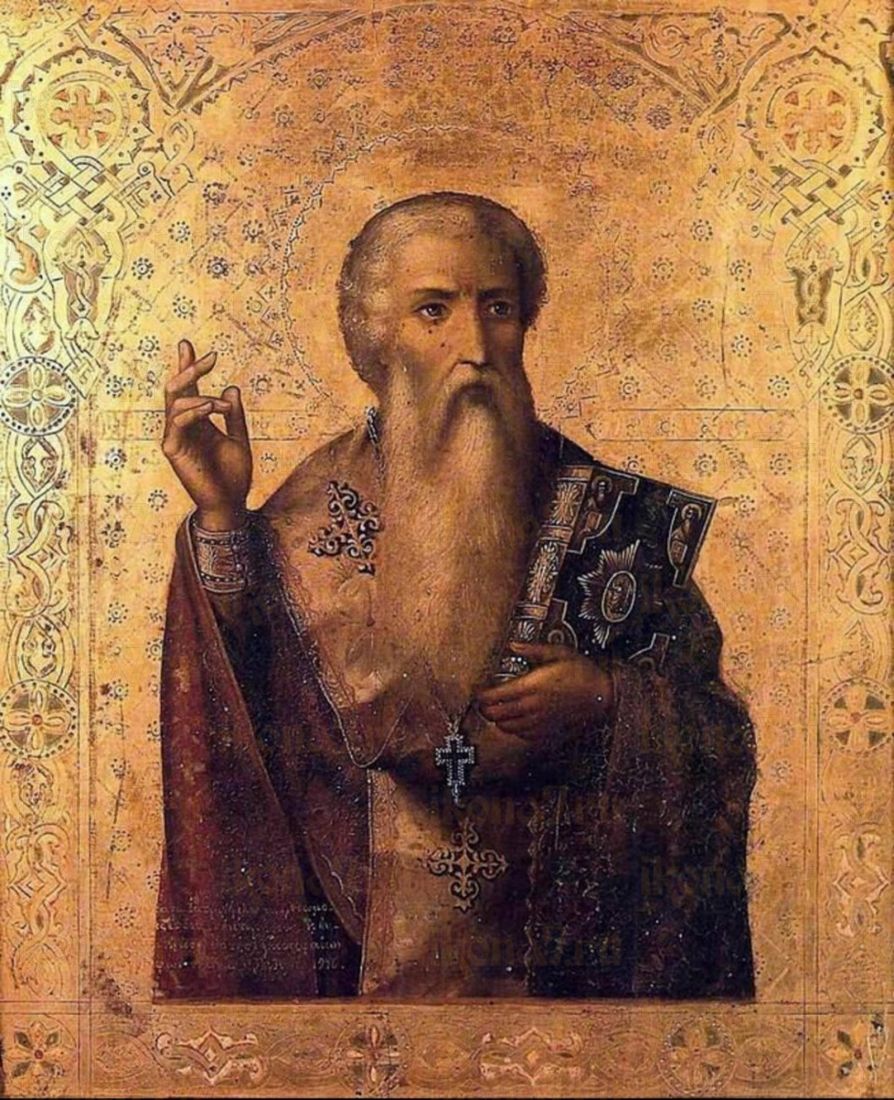 Рукописная икона Иаков Заведеев Апостолна липовой доске (ктг10-22123)