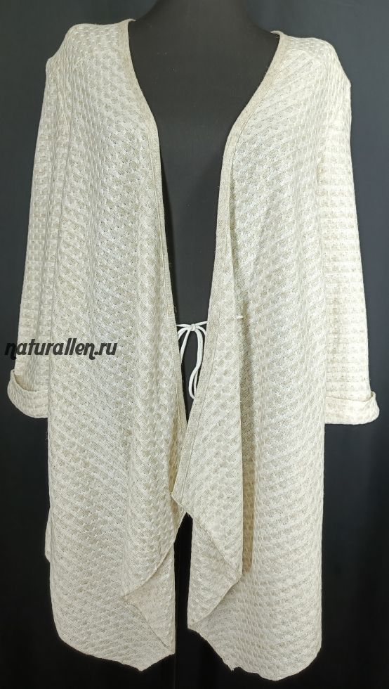 Кардиган лен/вискоза 50/50