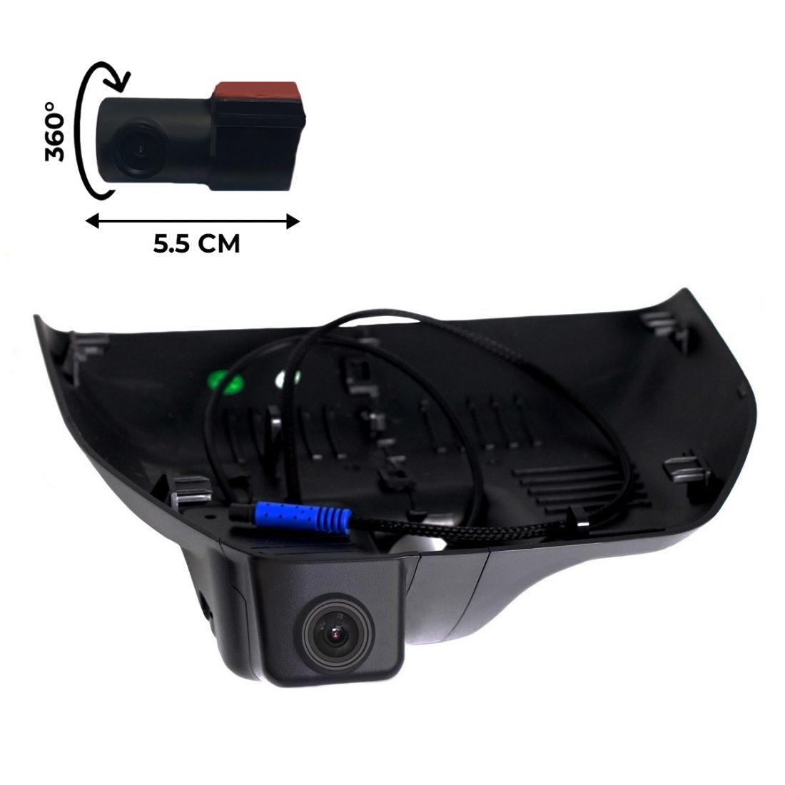 RedPower DVR-GAC2-G DUAL  штатный двухканальный видеорегистратор  для GAC GS3 (2022+) для авто с ассистентом ближнего/дальнего света