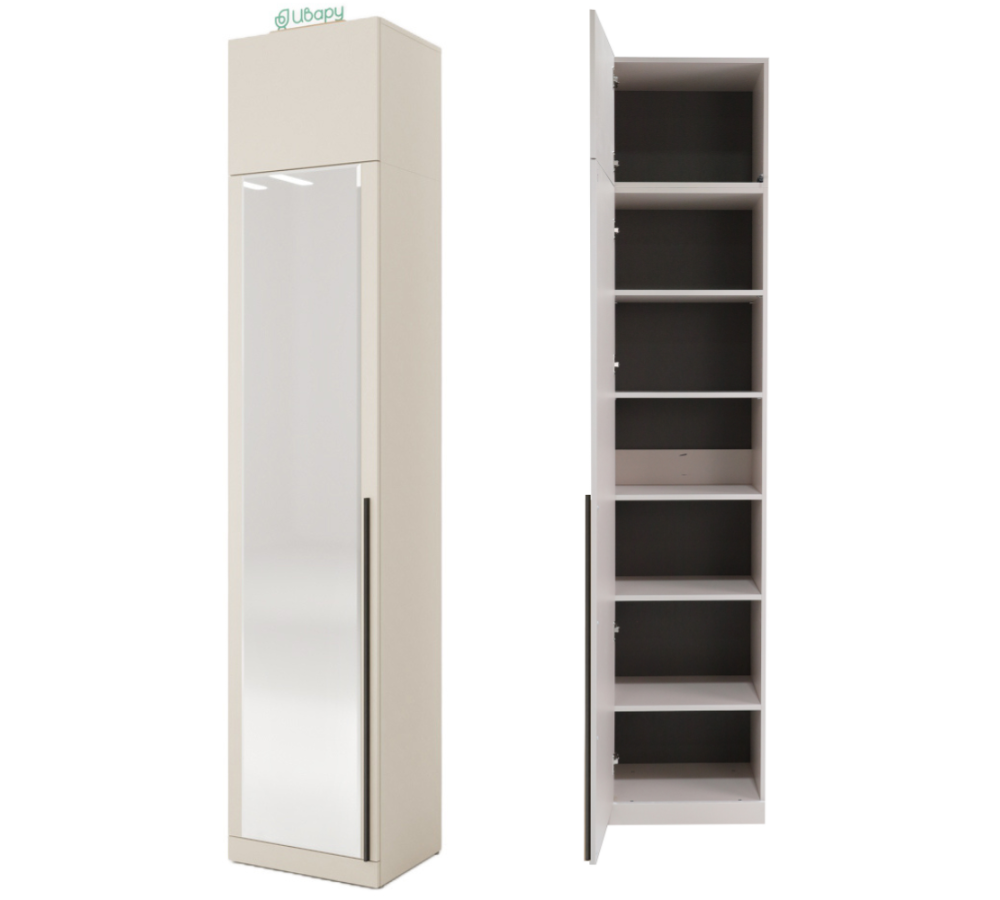 Николь-63 пенал с зеркалом (прихожая)