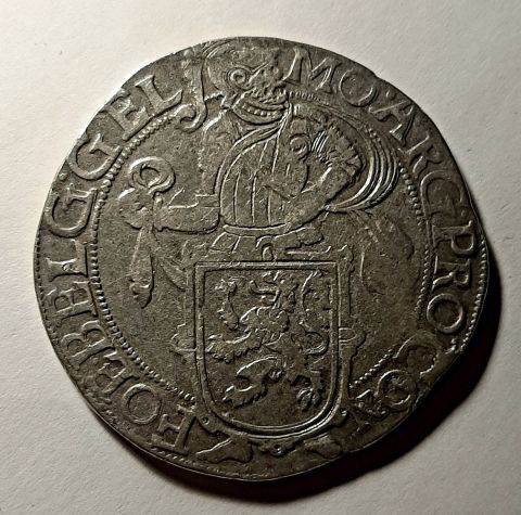 1 талера Левендальдер 1641 Гелдерланд UNC Нидерланды Гельдерн Редкость MS