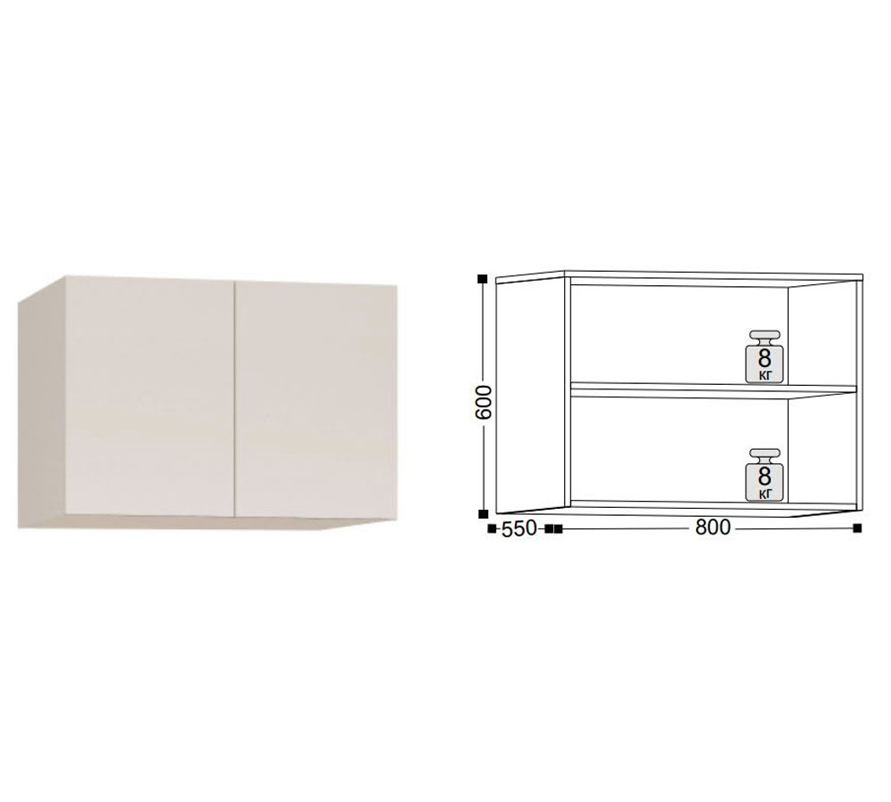 Николь-22.2 антресоль