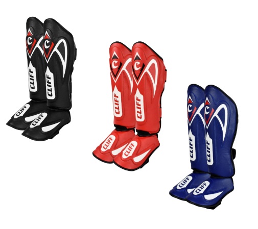 Защита голень-стопа CLIFF 444 (FLEX), синяя, размер M