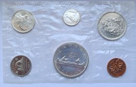 Набор монет Канада  1965 запайка