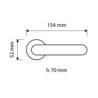 Ручка Linea Cali  Vela 1805 RB 023 схема