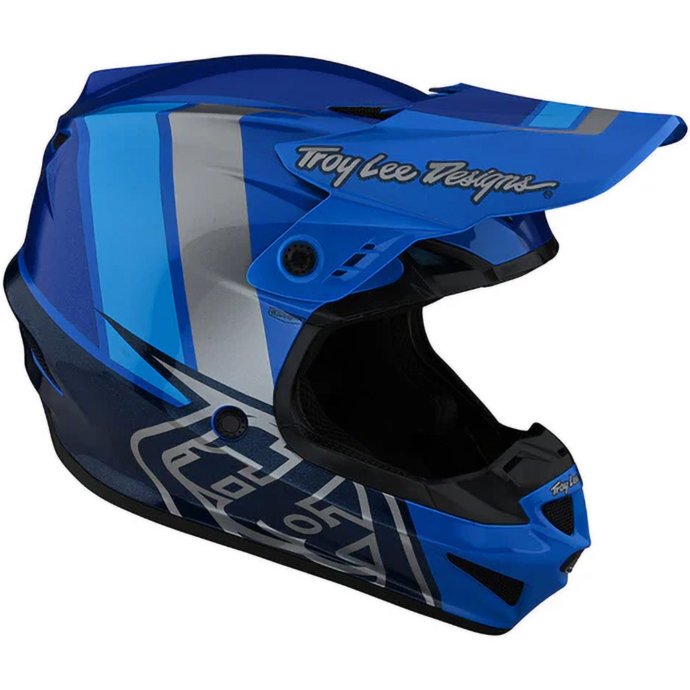 Troy Lee Designs GP Nova Blue шлем для мотокросса и эндуро