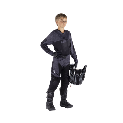 Комплект мотоджерси/мотоштаны детский Leatt 3.5 Mini Ride Kit Stealth Black/Grey