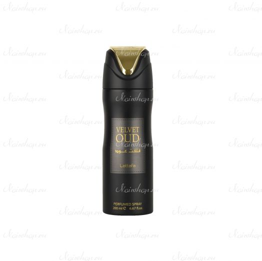 Дезодорант Lattafa Velvet Oud