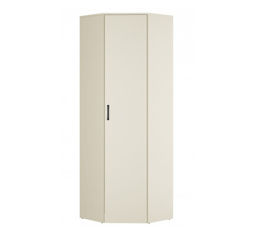 Ольга - 9.1 шкаф угловой без зеркала (Милк, Сатин)