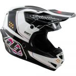 Troy Lee Designs GP Trooper White шлем для мотокросса и эндуро