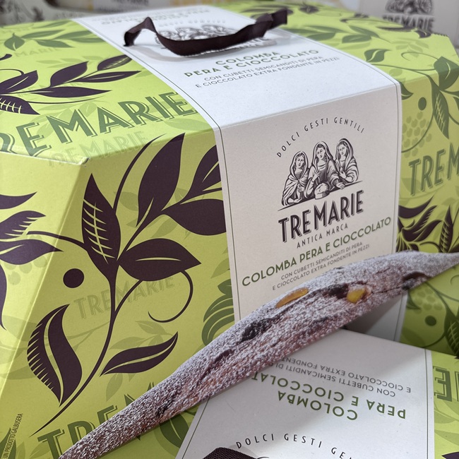 Коломба Груша и шоколад, Tre Marie, 880 г Colomba Pera e cioccolato 880 g