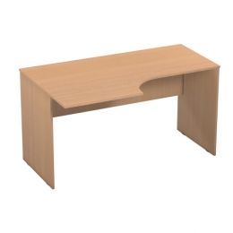 Стол эргономичный левый У.РС2-14-Лев (ш1390*г860*в744мм) Бук светлый