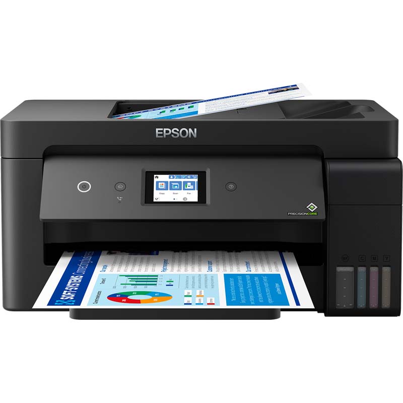 МФУ EPSON L14150 A3 струйный цветной, C11CH96403