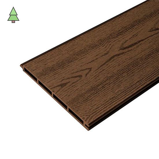 Заборный профиль CM Fencing 210*20*3000 мм цвет: Мербау