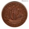 Великобритания 1/2 пенни 1949