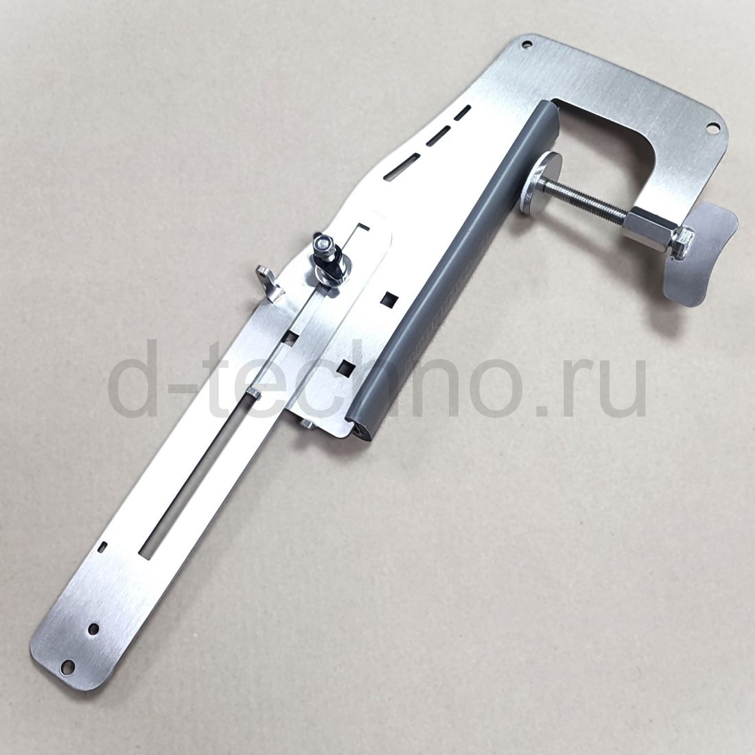 Струбцина крепления датчика эхолота для лодок ПВХ с НДНД