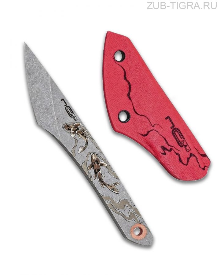 Нож N.C.Custom KOI RED