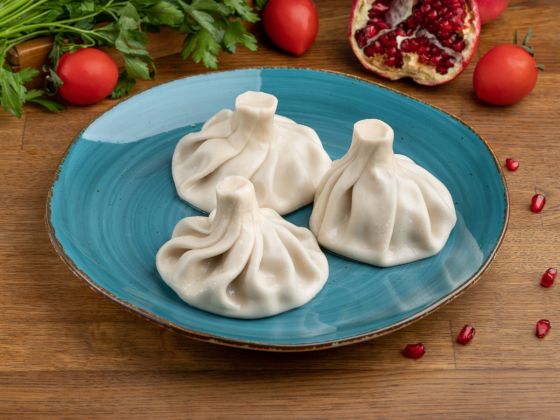 Хинкали с бараниной