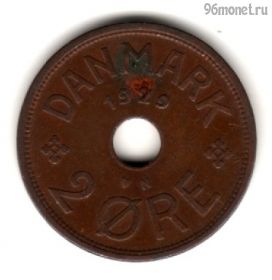 Дания 2 эре 1929 N-GJ