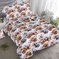 «Дружок» (ЛЮКС) постельное белье Поплин Евро