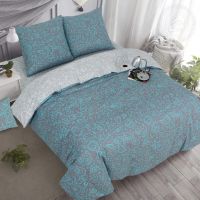 «Осьминожки» (ЛЮКС) постельное белье Поплин Семейный