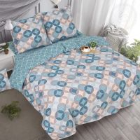 «Куба» (ЛЮКС) постельное белье Поплин 2-х спальный с евро