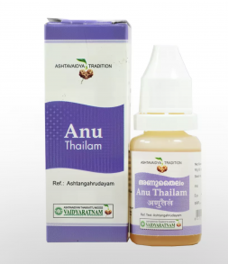 Ану Тайлам - капли для носа , Anu Thailam Vaidyaratnam 10 мл