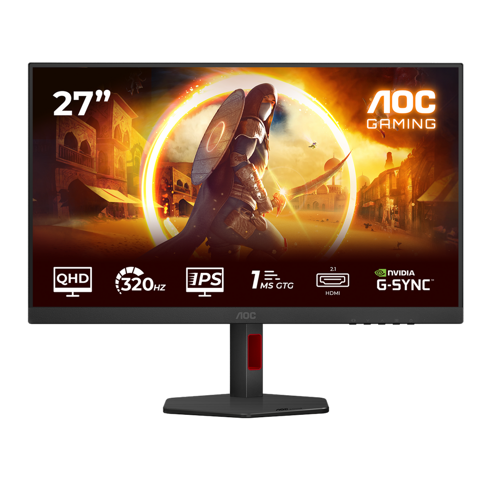 Монитор AOC Q27G4SRU 27" WLED IPS чёрный, Q27G4SRU