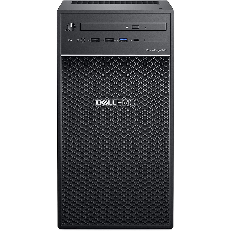 Серверная платформа Dell PowerEdge T40 3x3.5" Mini Tower, 210-ASHD-004-000