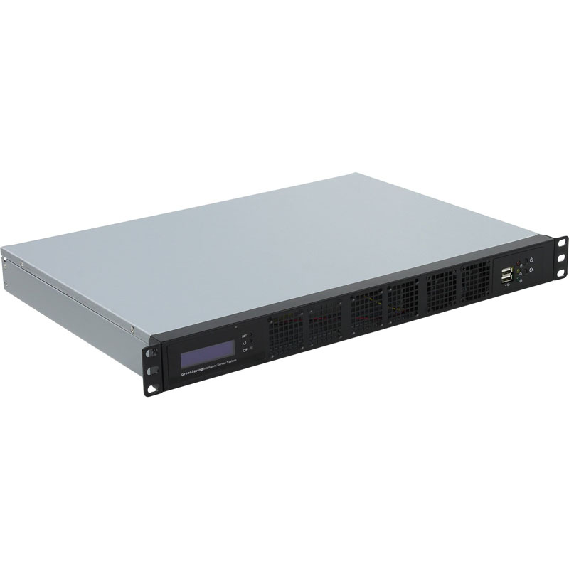 Корпус Procase GM132 Rack Без БП чёрный 1U, GM132-B-0