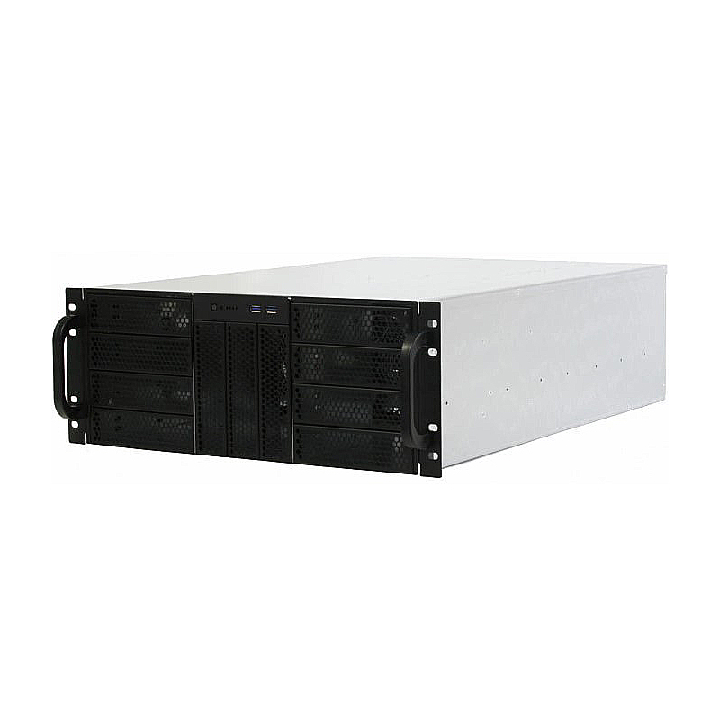 Корпус Procase RE411 Rack Без БП чёрный 4U, RE411-D11H0-FE-65