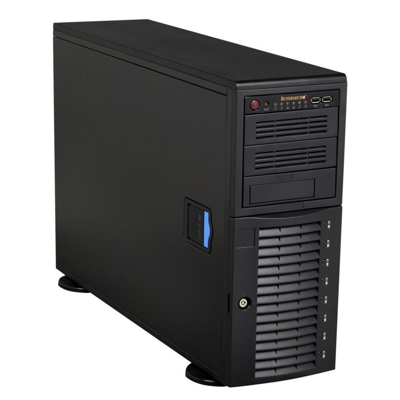 Корпус Supermicro SuperChassis 743TQ-903B-SQ Midi Tower 900 Вт чёрный 4U, CSE-743TQ-903B-SQ