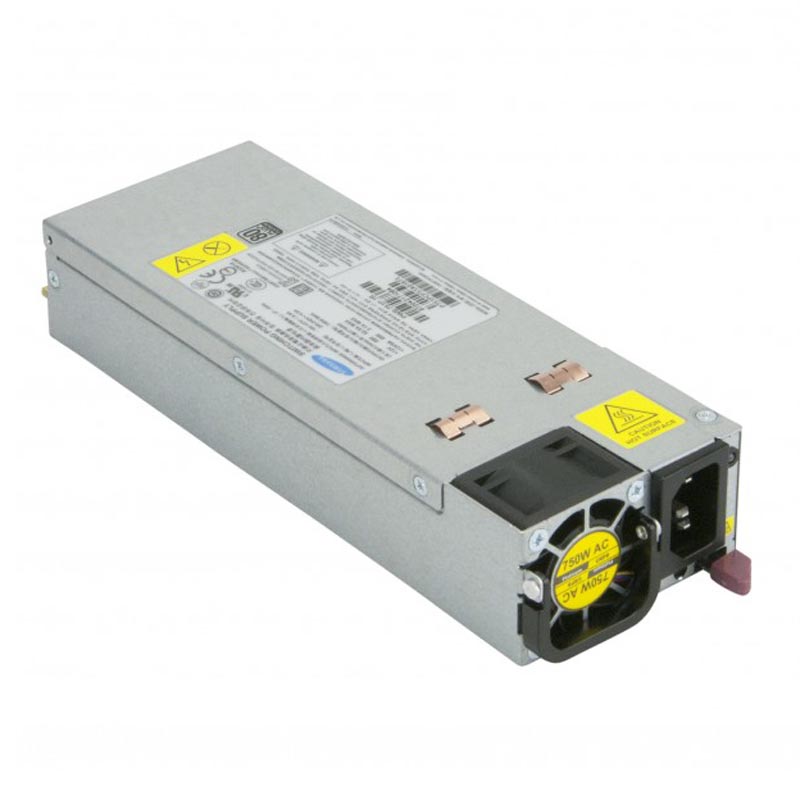 Блок питания серверный Supermicro PSU 1U 80 PLUS Platinum 750 Вт, PWS-751P-1R