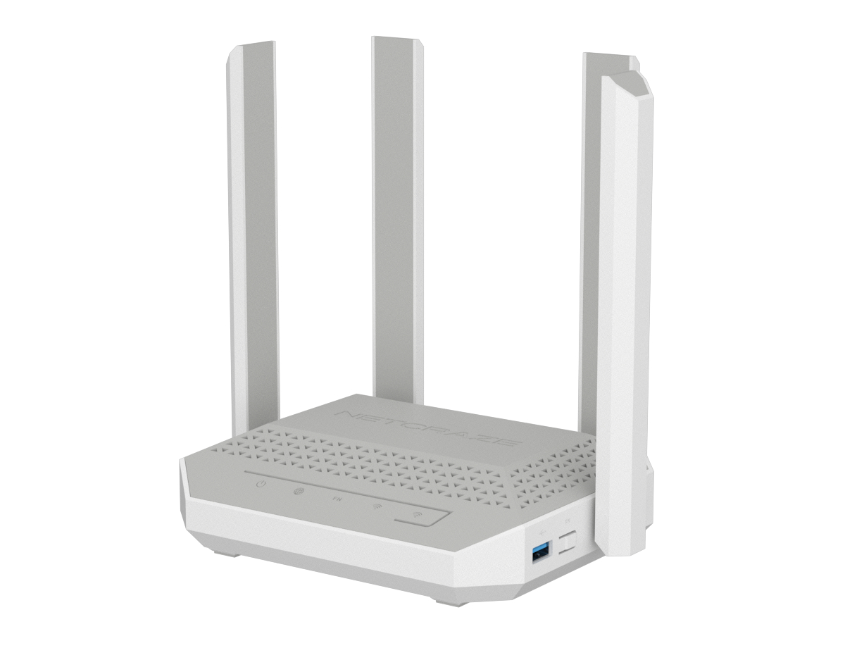 Беспроводной маршрутизатор Netcraze Hopper DSL 2.4 и 5 ГГц 2402 Мб/с, Netcraze Hopper DSL (NC-3611)