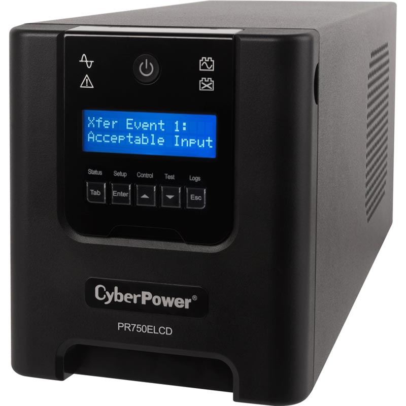 ИБП Cyberpower PR 750 ВА, Tower, PR750ELCD