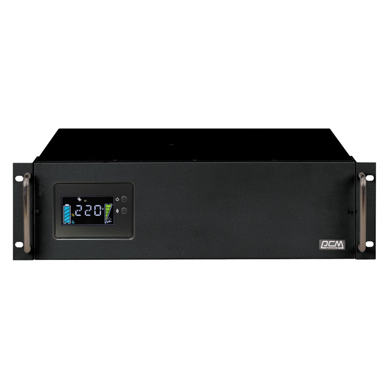 ИБП Powercom King Pro RM 2200 ВА, Rack 2U, KIN-2200AP LCD