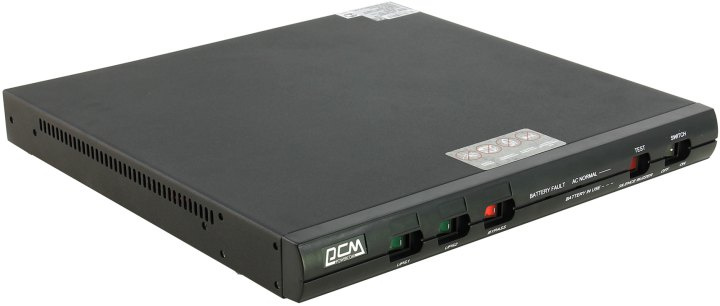 ИБП Powercom King Pro RM KIN-1000AP RM 1000 ВА, Rack 1U, KIN-1000AP RM