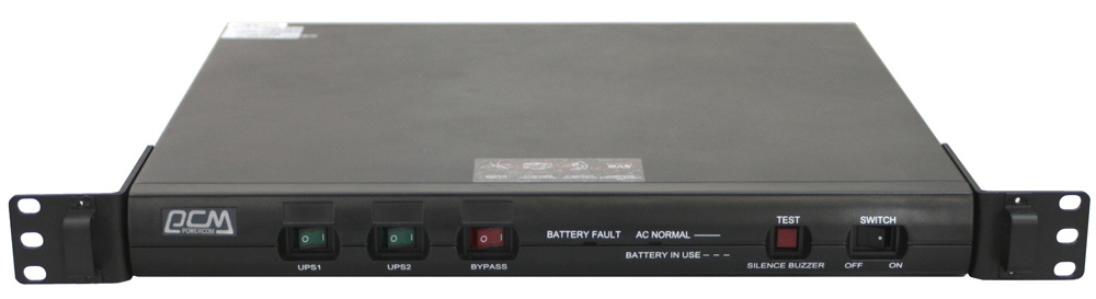 ИБП Powercom King Pro RM KIN-600AP RM 600 ВА, Rack 1U, KIN-600AP RM (1U)