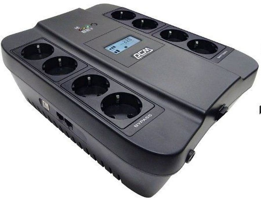 ИБП Powercom SPIDER 750 ВА, Brick, SPD-750U LCD