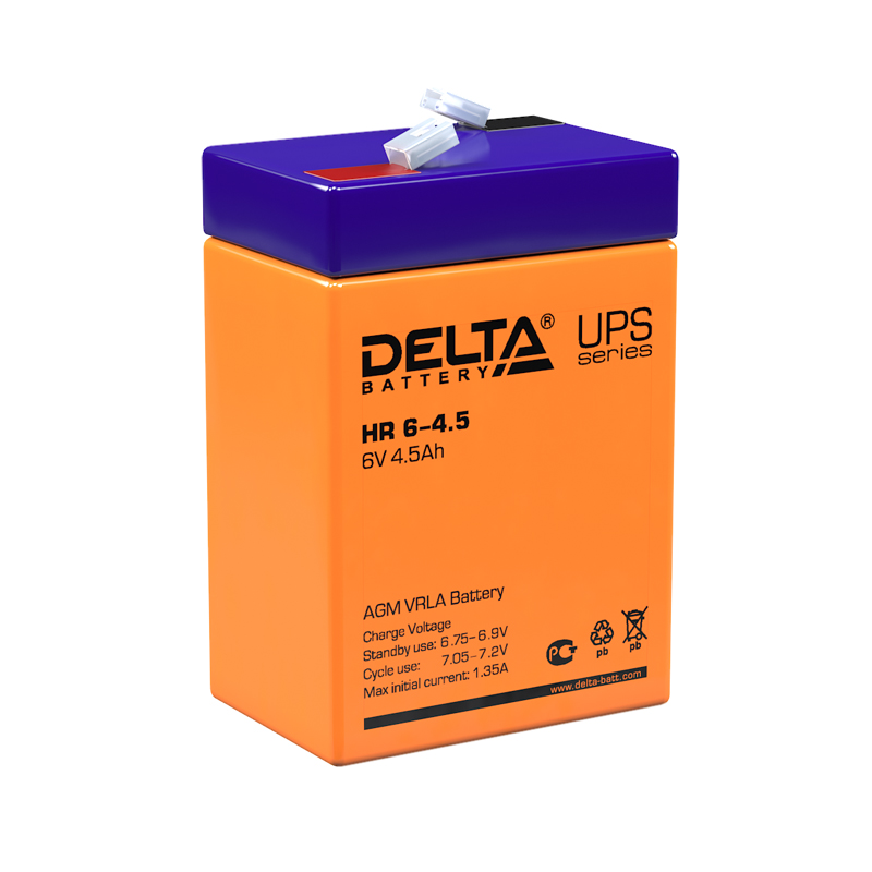 Батарея для ИБП Delta HR, HR 6-4.5