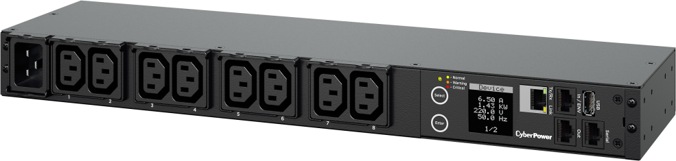 Распределитель питания Cyberpower Switched, 1U, PDU41005