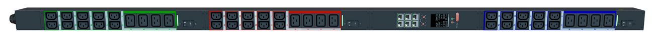 Распределитель питания Elemy IPDU, Zero U, IPDU-5936
