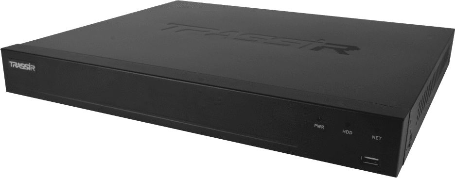 Видеорегистратор Trassir MiniNVR 2216R-16P 16-IP, 2-bay, 2216R-16P