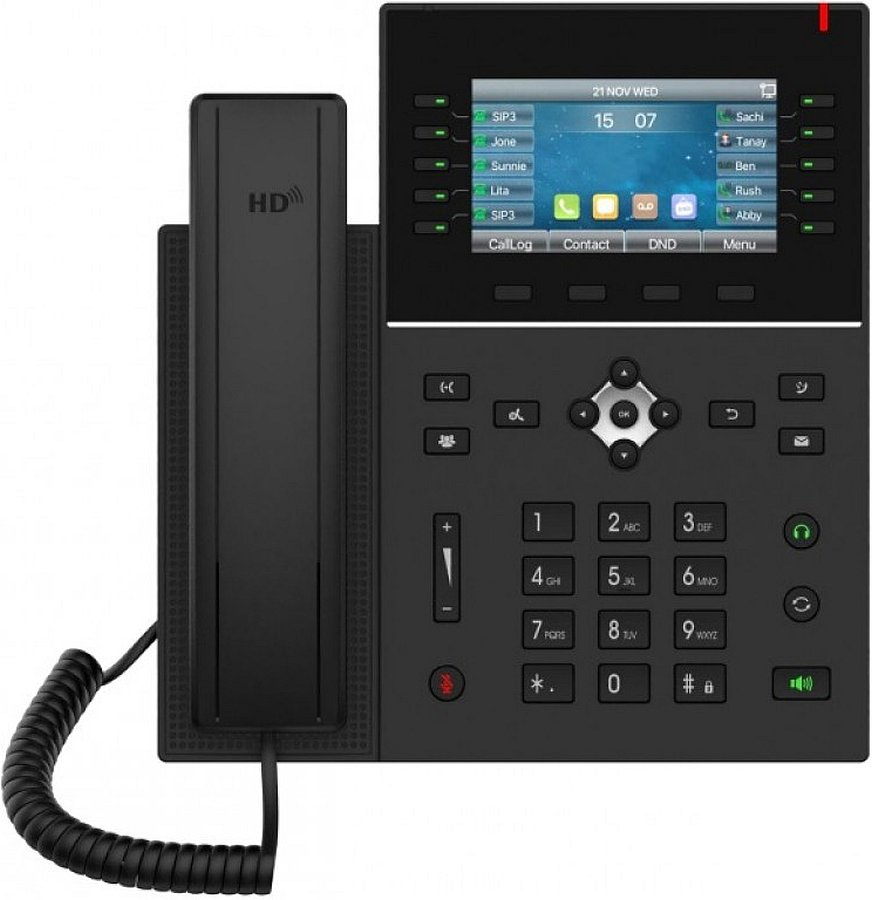 IP-телефон Fanvil J6 SIP чёрный, J6