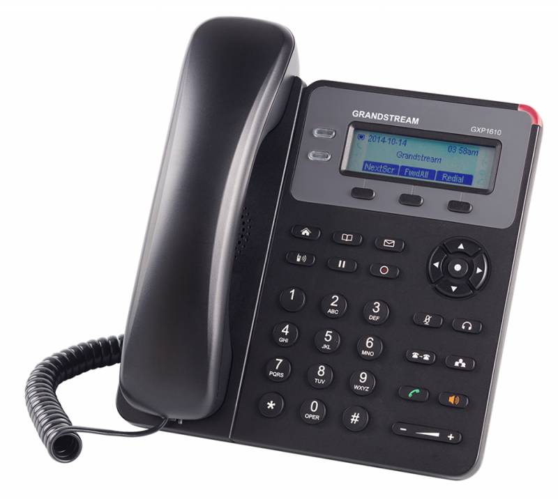 IP-телефон GRANDSTREAM GXP-1615  чёрный, GXP-1615