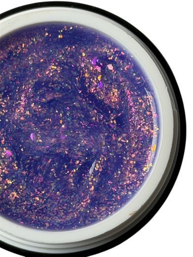 "KALEIDOSCOPE" 04 гель моделирующий с блестками