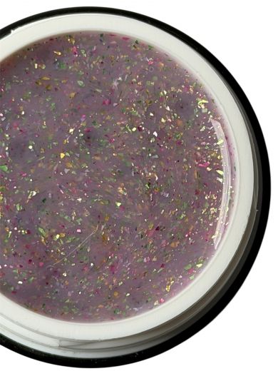 "SHIMMER SHIFT" 01 гель моделирующий с блестками