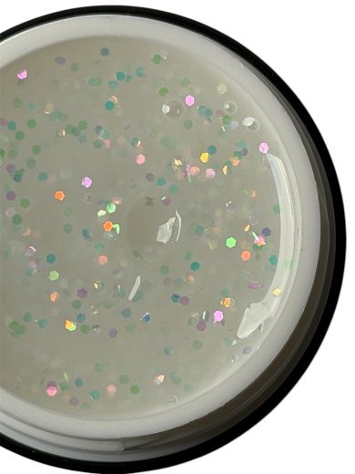 "SPECTRUM SPARKLE" 01 гель моделирующий с блестками