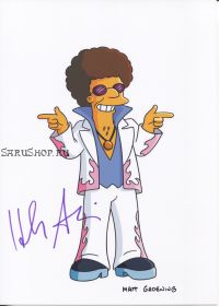 Автограф: Хэнк Азария. Симпсоны / The Simpsons
